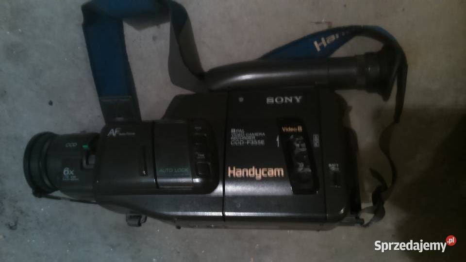 Kamera analogowa Sony Handycam - uszkodzona