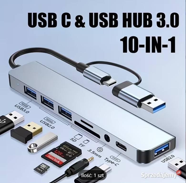 Stacja dokująca 8in1 Pozostałe Warszawa