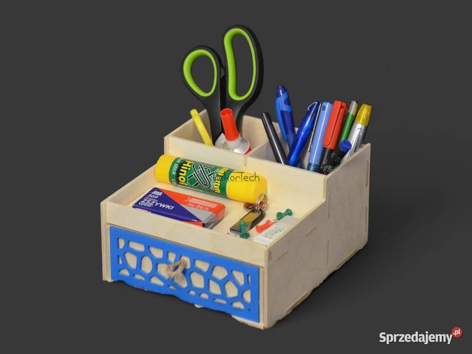 Organizer na kredki przybory szkolne na biurko małopolskie
