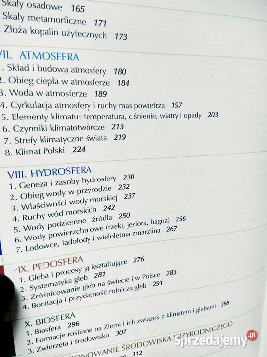 Geografia fizyczna książki outlet używane Warszawa