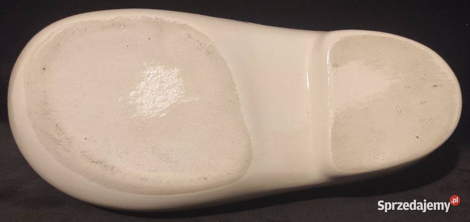 Unikat Fajans styl Włocławek but duży 265 stan
