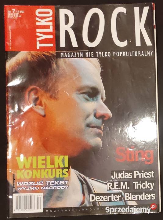 Miesięcznik muzyczny Rock 2001 r 799 mazowieckie Pruszków