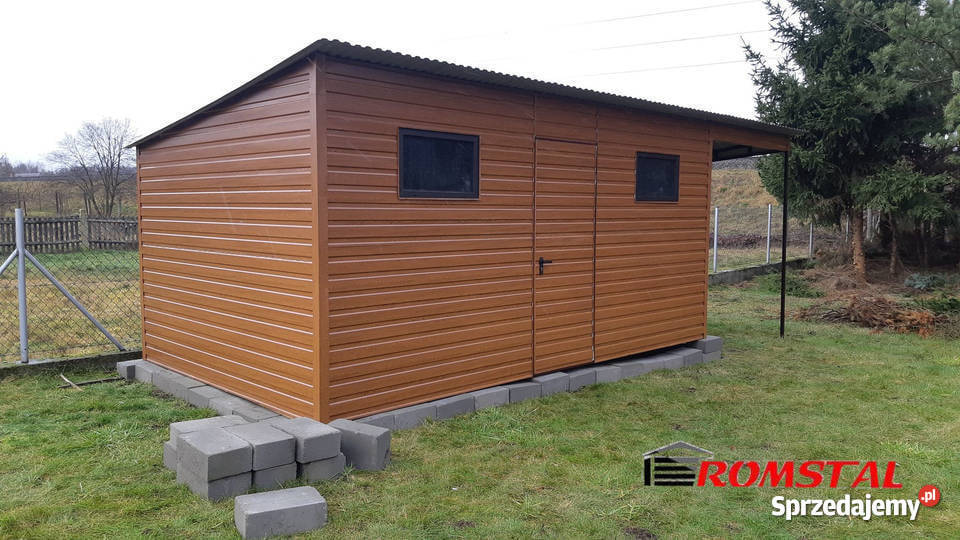 Garaż Blaszany WIATA ŚMIETNIKOWA Wiatka Romstal Pozostałe Kraków