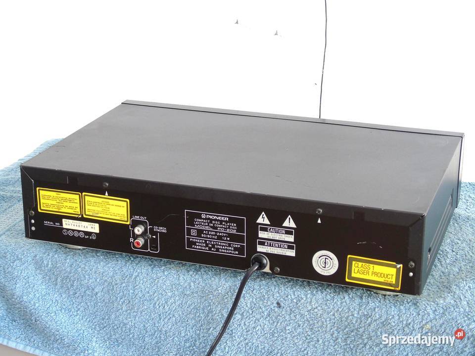 Odtwarzacz płyt Pioneer PD202 sprawny i ładny Odtwarzacze CD i MD Jasło