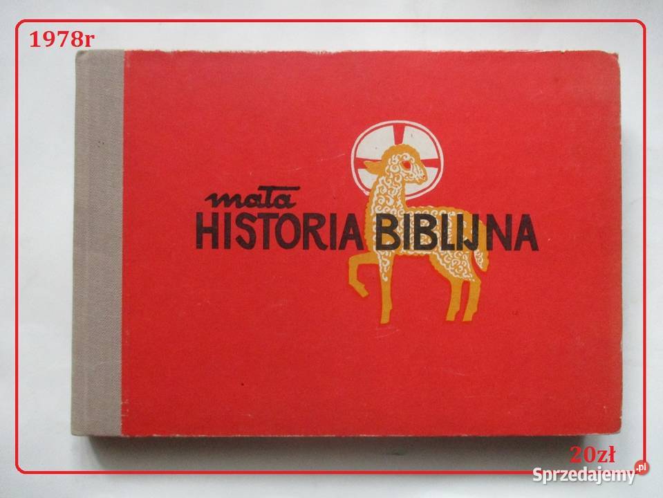 Mała historia biblijna religia Biblia testament Łódź