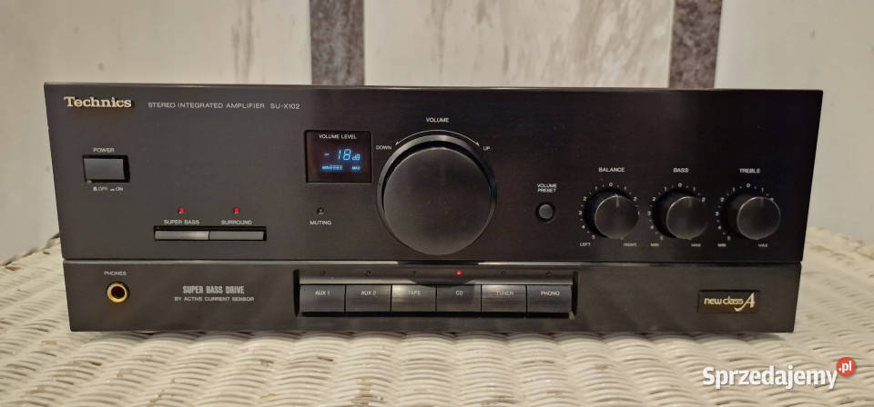 Wzmacniacz Technics SUX102 Amplifer SU X102 wielkopolskie Międzychód