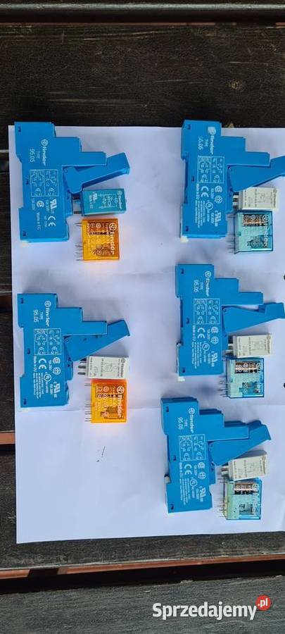 Przekazniki Finder 6V12V24V110V230V Wiśniowa