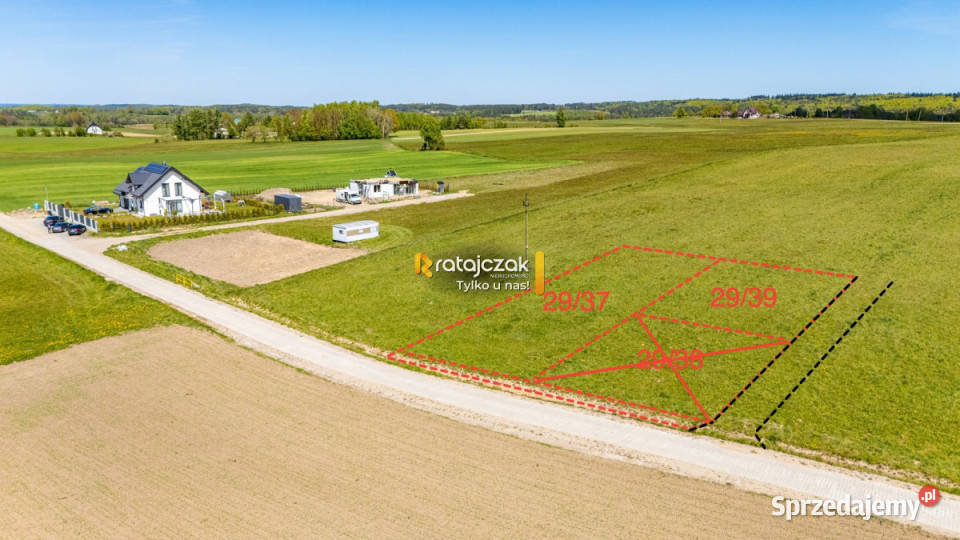 Grunt Głazica 1005m2 pomorskie sprzedam