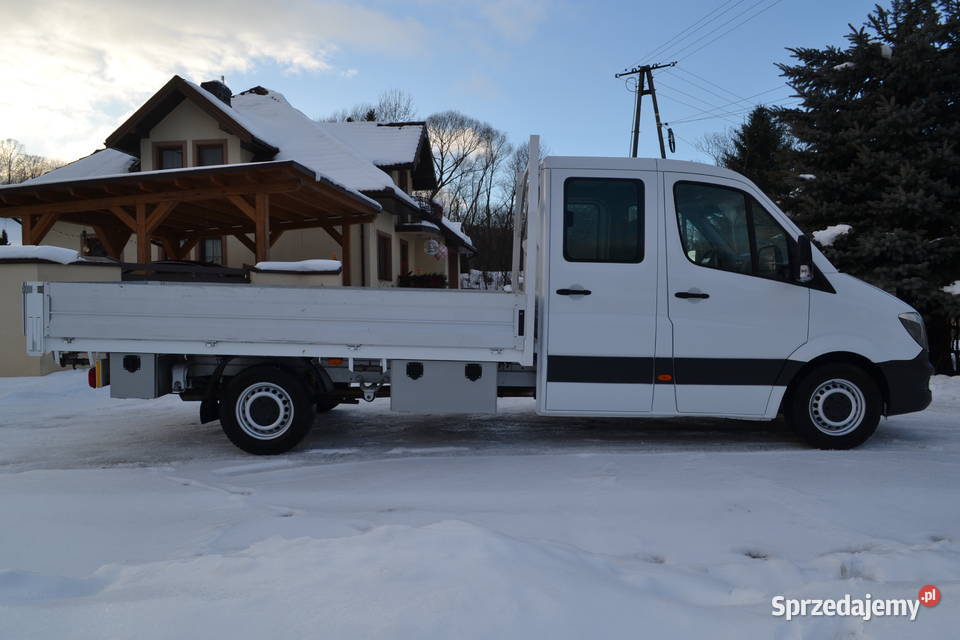 MercedesBenz Sprinter 316 CDI Doka skrzyniowy podgrzewane lusterka boczne Ropa sprzedam