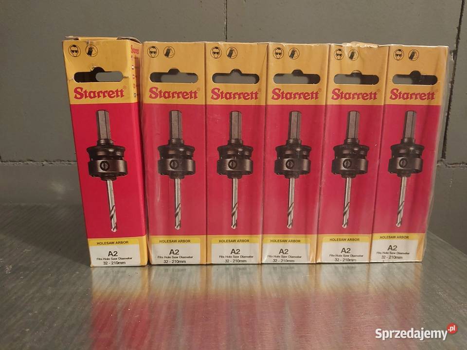 Otwornica Starrett fi 64mm plus drill pilot