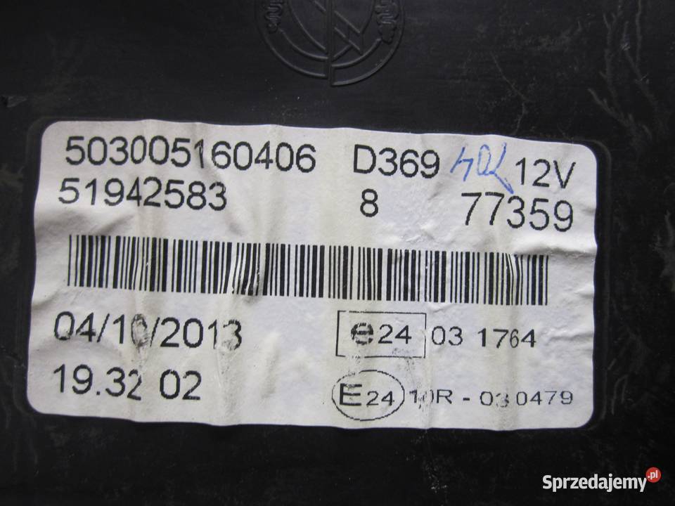 FIAT DOBLO II 13r licznik zegary ANGLIK 51942583 świętokrzyskie Kielce sprzedam