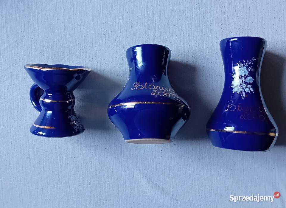Ceramiczne bibeloty uzdrowiskowe Polanica Zdrój Koźminek