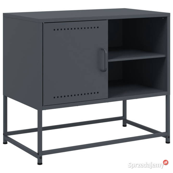 Szafka pod telewizor różowa 1005x39x605 stalowa