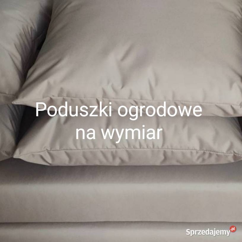 Poduszki na meble ogrodowe i pokrowce Tychy
