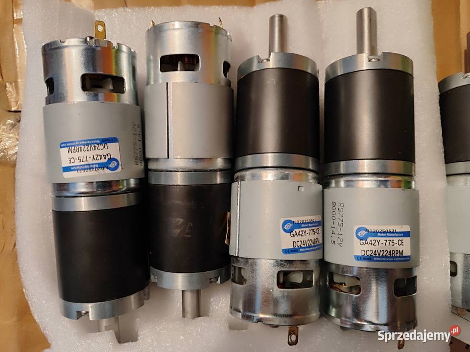 Silnik DC GA42Y775CE z przekładnią planetarną Lublin