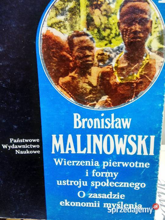 Malinowski wierzenia Pierwotne książki Warszawa