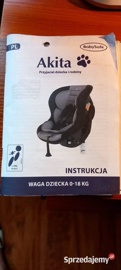 Fotelik samochodowy BeSafe Akita 018 Test Plus Gorzów Wielkopolski