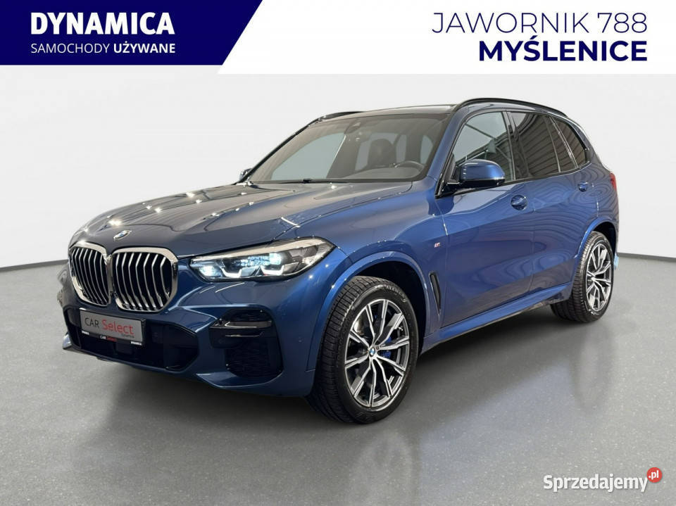 BMW X5 VAT 23 xdrive25d 231 automat 2022 r salon Myślenice sprzedam