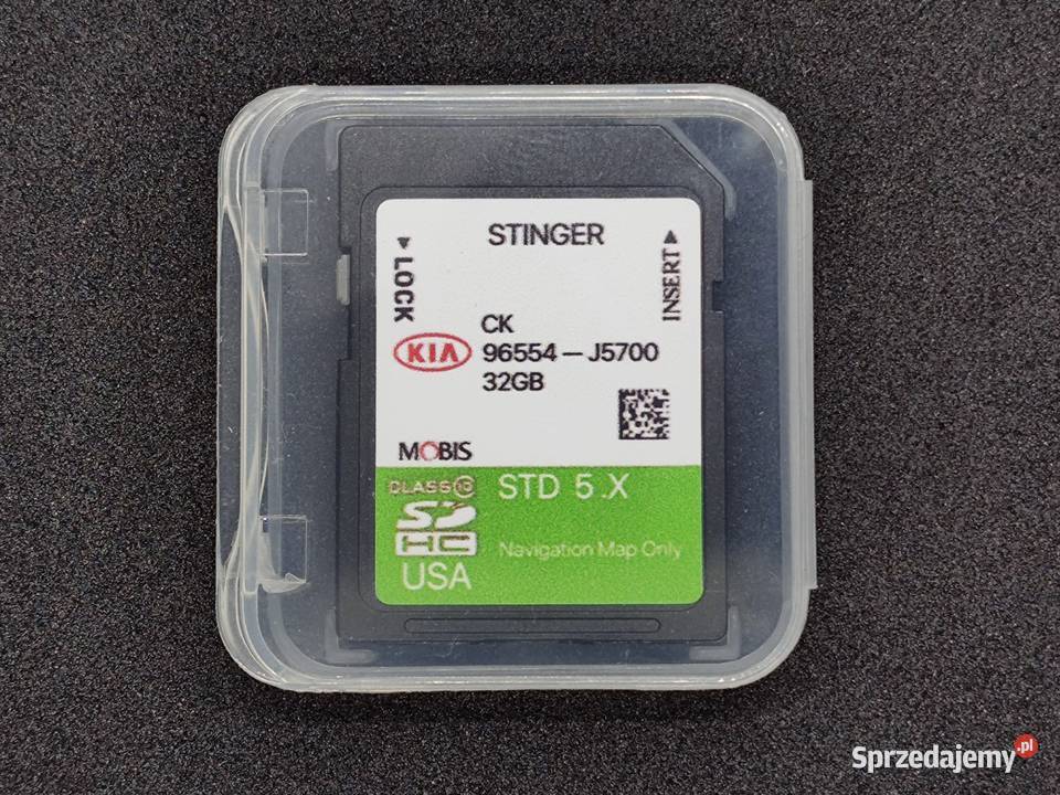 Aktualizacja map systemów Kia Gen 5X EU