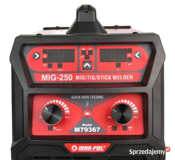 Półautomat spawalniczy MIGMAG MMA TIG 30250A Spawarki inwertorowe Chmielnik