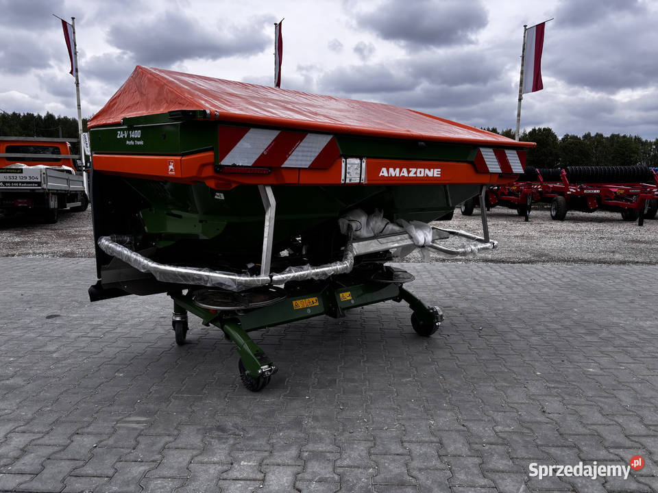 Rozsiewacz nawozów AMAZONE V 1400l Profis Tronic Części i osprzęt rolniczy mazowieckie Płock