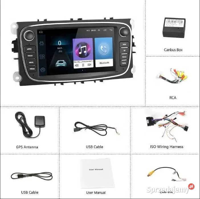 Radio Android Ford Focus Mondeo Smax Cmax Galaxy