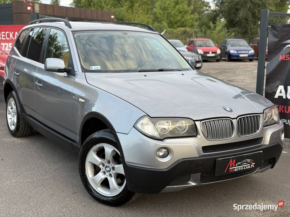 BMW X3 4x4 Klima Skóry Manual Isofix Elektryka elektryczne szyby Poznań
