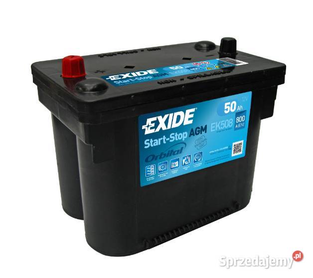 Akumulator Exide Orbital AGM STARTSTOP EK508 Ostrów Wielkopolski