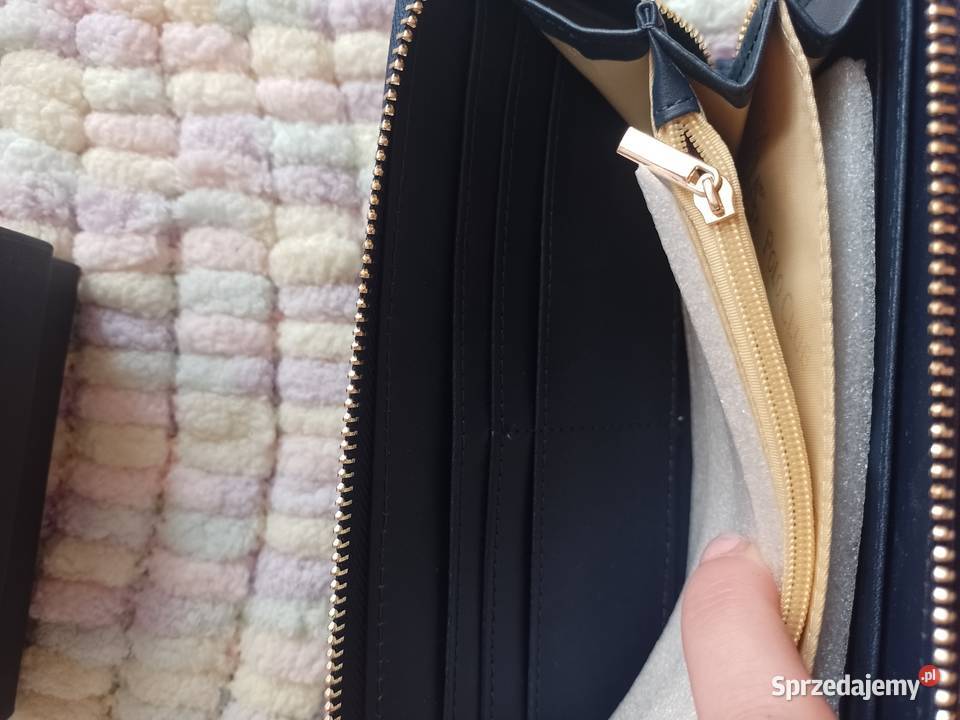 Beverly Hills Polo ClubGranatowy portfel w