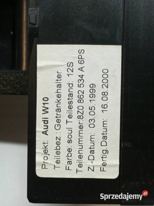 KRATKI NAWIEWU ŚRODKOWA DESKI Audi A2 I 19992005