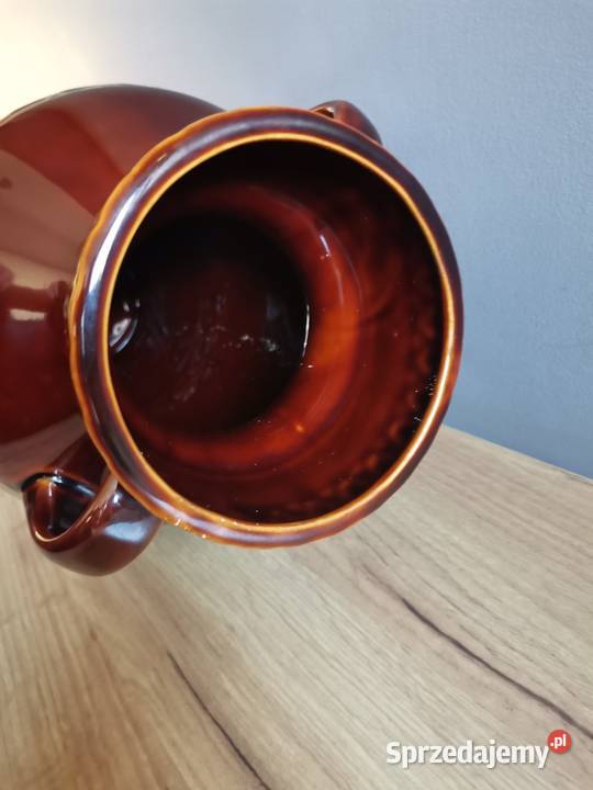 Stary duży wielki wazon porcelit Pruszków design Siemianowice Śląskie