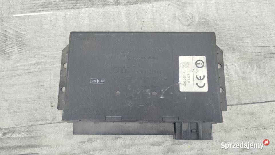 STEROWNIK SILNIKA KOMPUTER MODUŁ KOMFORTU AUDI Części samochodowe Gliwice