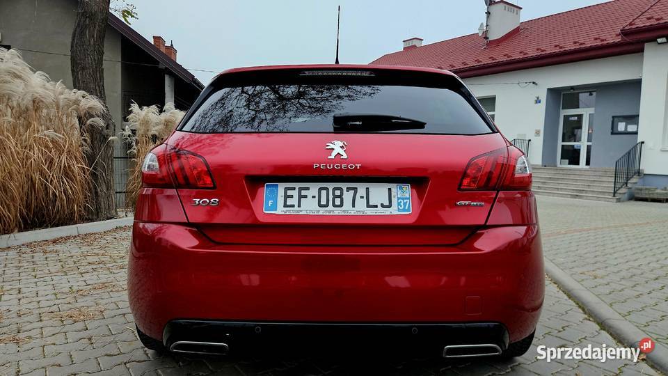 Peugeot 308 T9 2014 2021 12 GT LINE THP 130 FULL małopolskie Szarów sprzedam