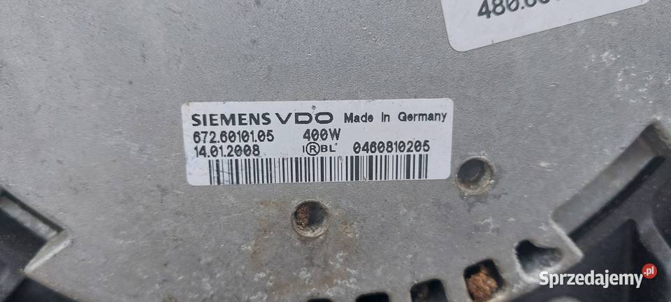 Komplet chlodnic wentylator BMW 5 E60 E61 zachodniopomorskie sprzedam