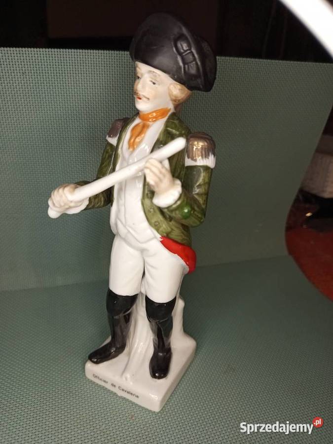 Figurka porcelana żołnierz oficer kawalerii Warszawa sprzedam