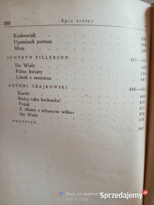 Tuwima poezje wybrane książki Warszawa Rok wydania 1954