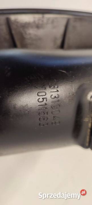 VOLVO V70 III XC70 RURA INTERCOOLERA DOLOT Węże chłodnicy