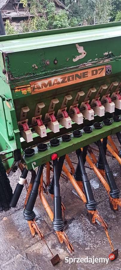Siewnik amazone D 7 3m Brona talerzowa Agregaty
