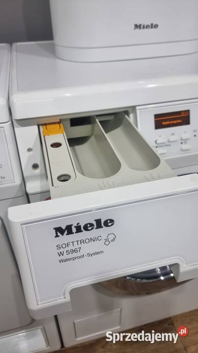 Zestaw Miele Pralka W 5967 z dozowaniem suszarka