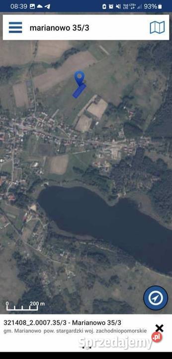 Działka budowlana jeziorze Sprzedaż