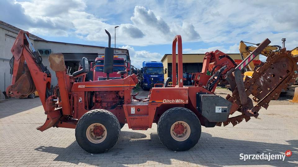 Koparka łańcuchowa pługoukładacz Ditch Witch Sochaczew