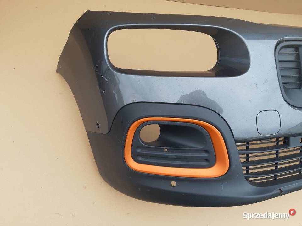 CITROEN BERLINGO IV ZDERZAK PRZÓD PRZEDNI KRATKA Bieleń
