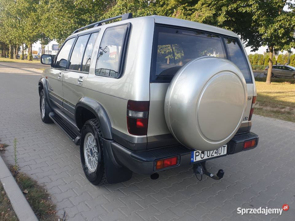 Isuzu Trooper 30 DTI 159 4x4 I właściciel 7 wspomaganie kierownicy wielkopolskie Poznań
