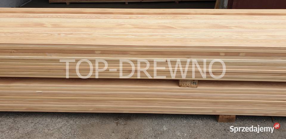 DESKA TARASOWA BEZSĘCZNA podłogowa modrzew Poczesna