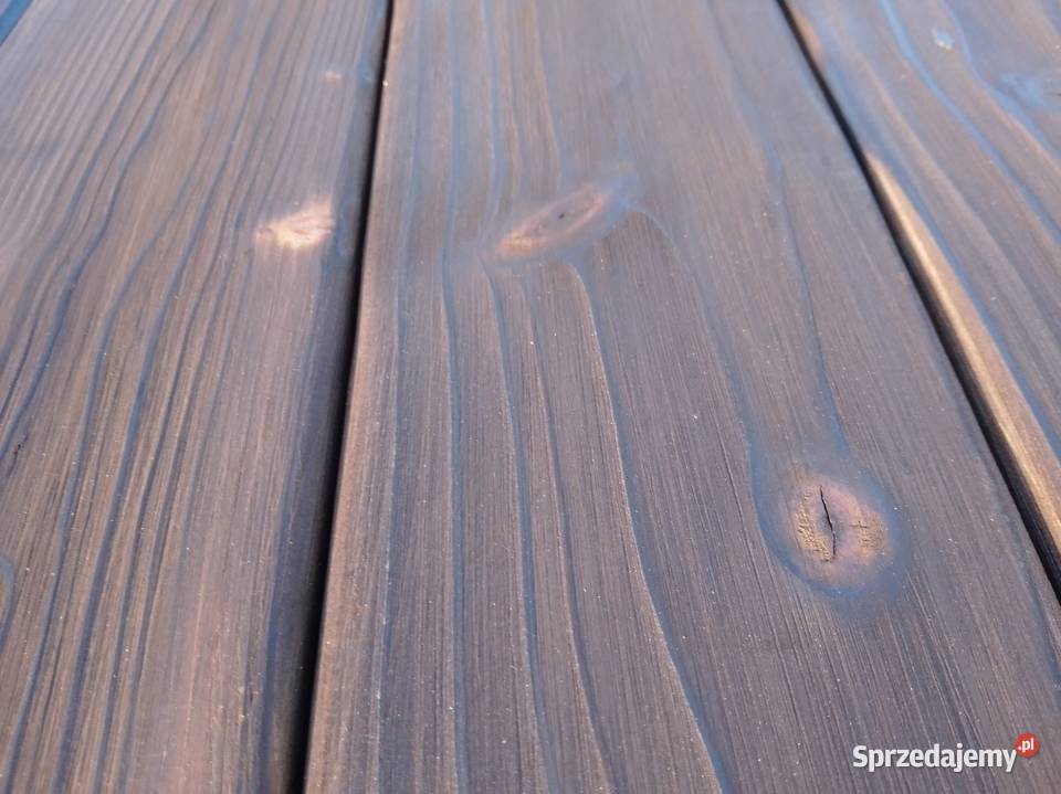 Shou Sugi Ban Deska opalana drewniana