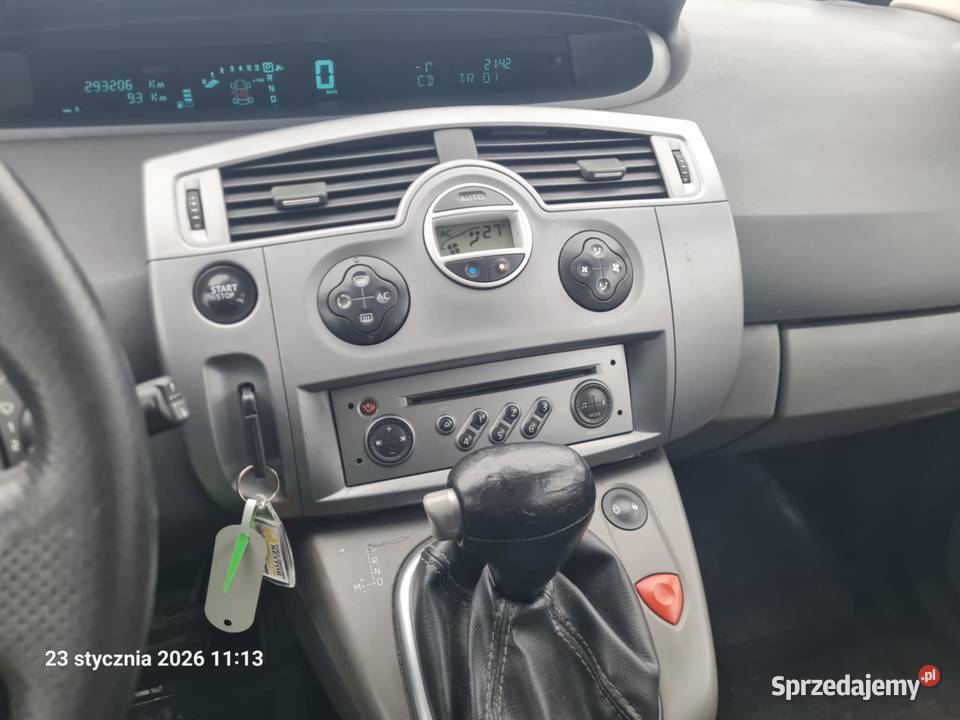 SCENIC 7 osobowy AUTOMAT 2008r Grajewo sprzedam