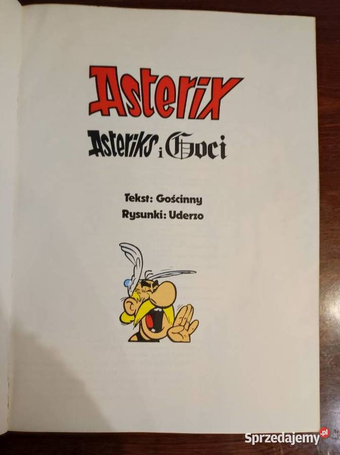 komiks Asterix Asteriks i Goci 1992 Kielce