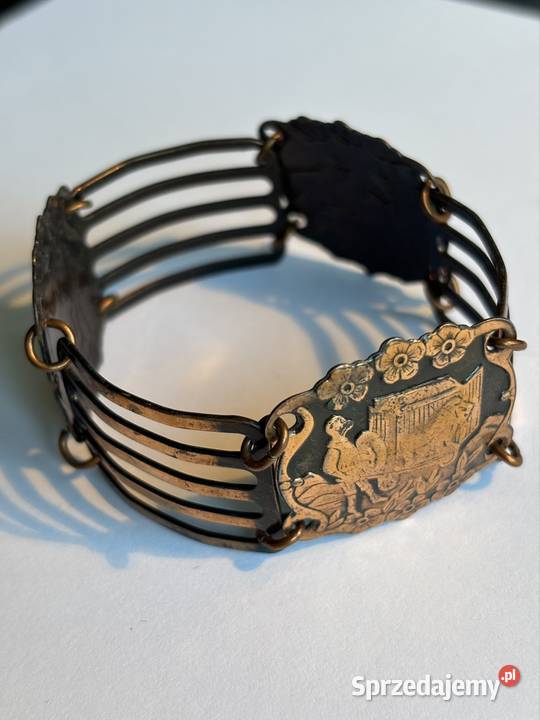 Bransoletka Vintage w kolorze miedzianym Bydgoszcz sprzedam