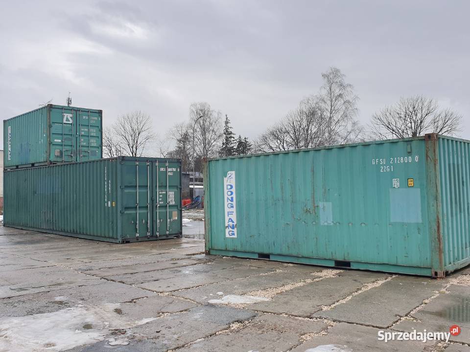 Wynajem kontenerów morskich Sanok podkarpackie Jasło współpraca