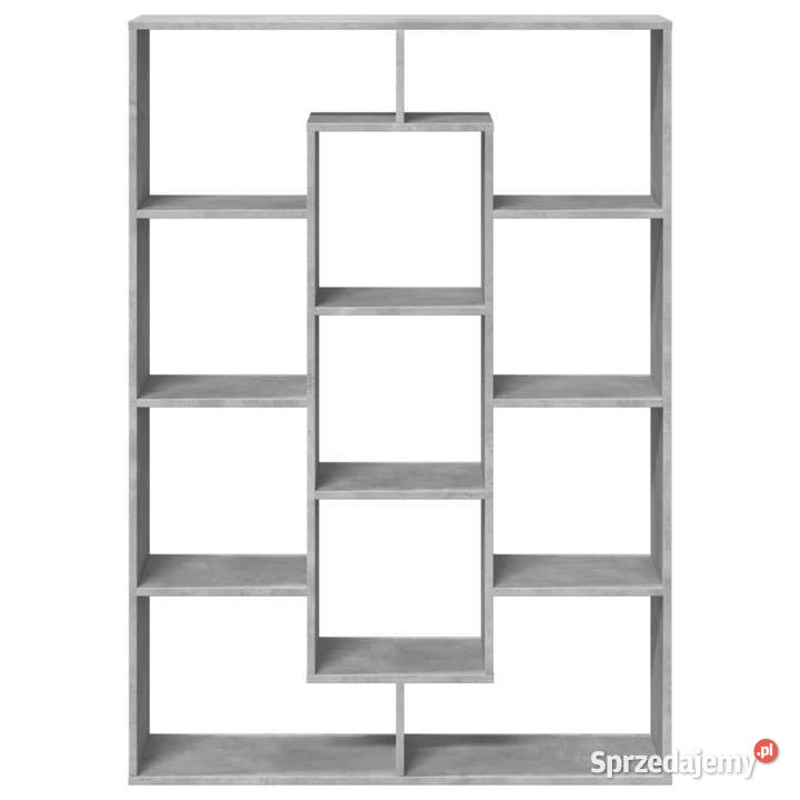Regał szarość betonu 102x29x143 materiał sprzedam